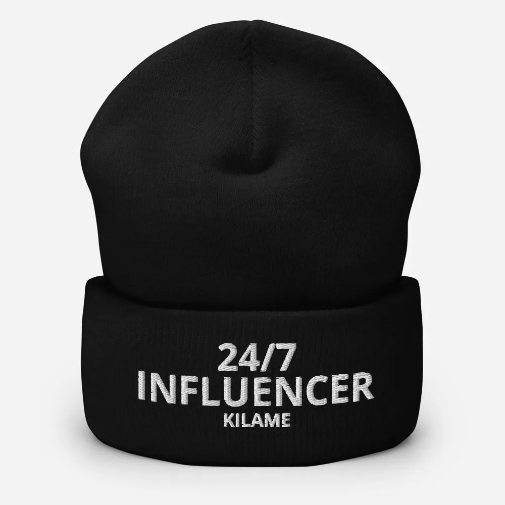 Cuffed Beanie 24/7 Influencer
