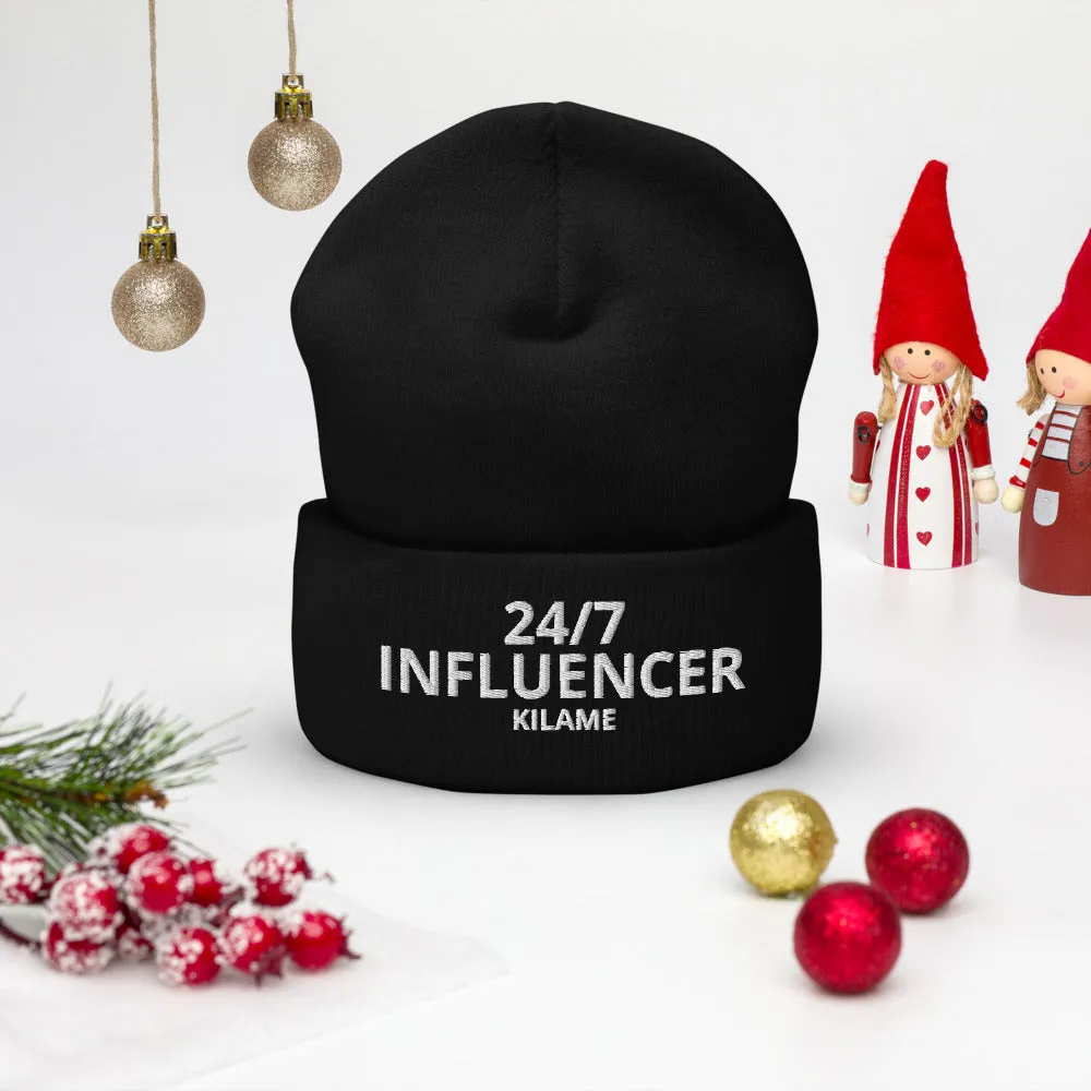 Cuffed Beanie 24/7 Influencer