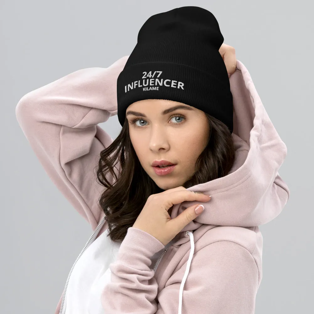 Cuffed Beanie 24/7 Influencer