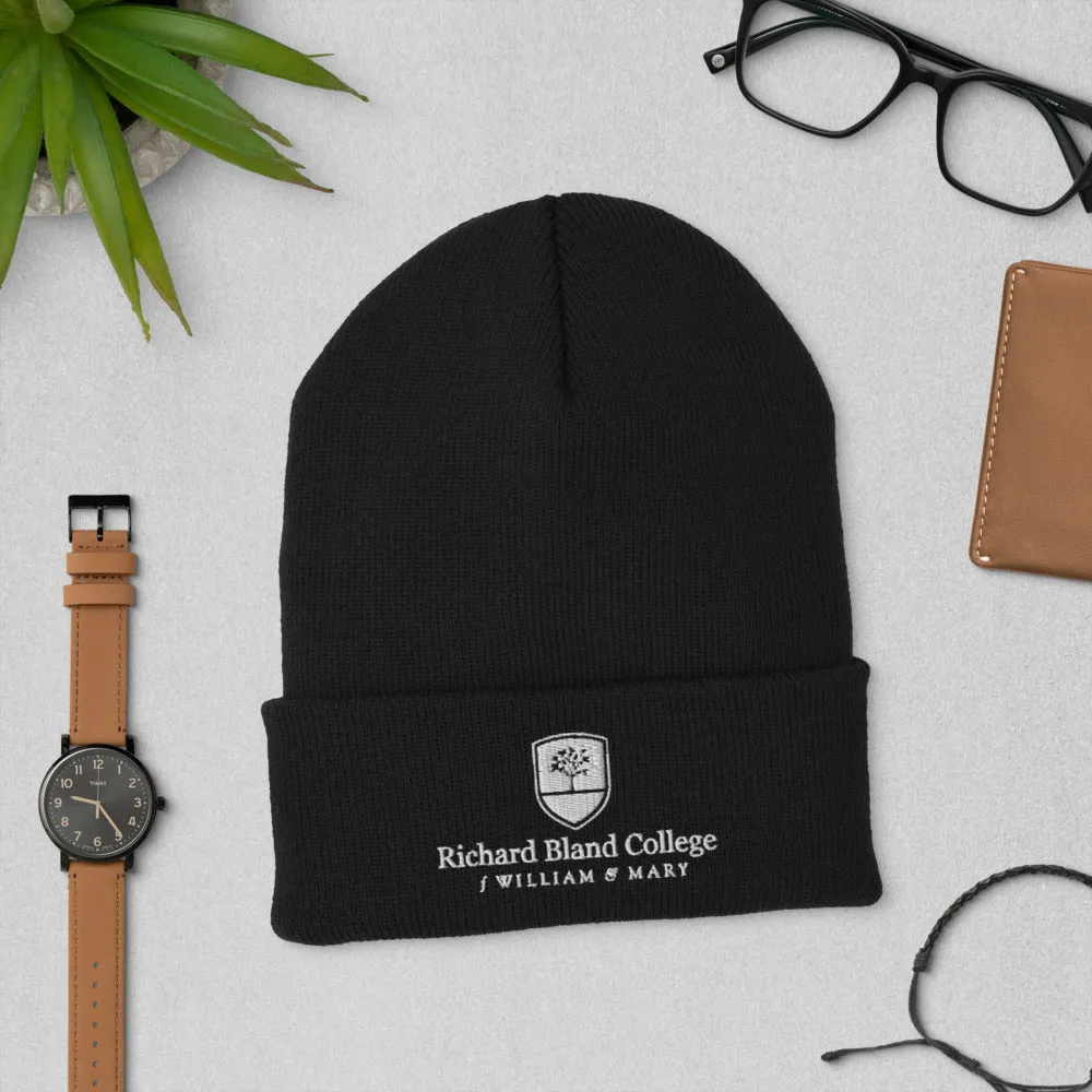 Cuffed Richard Bland College Embroidered Beanie