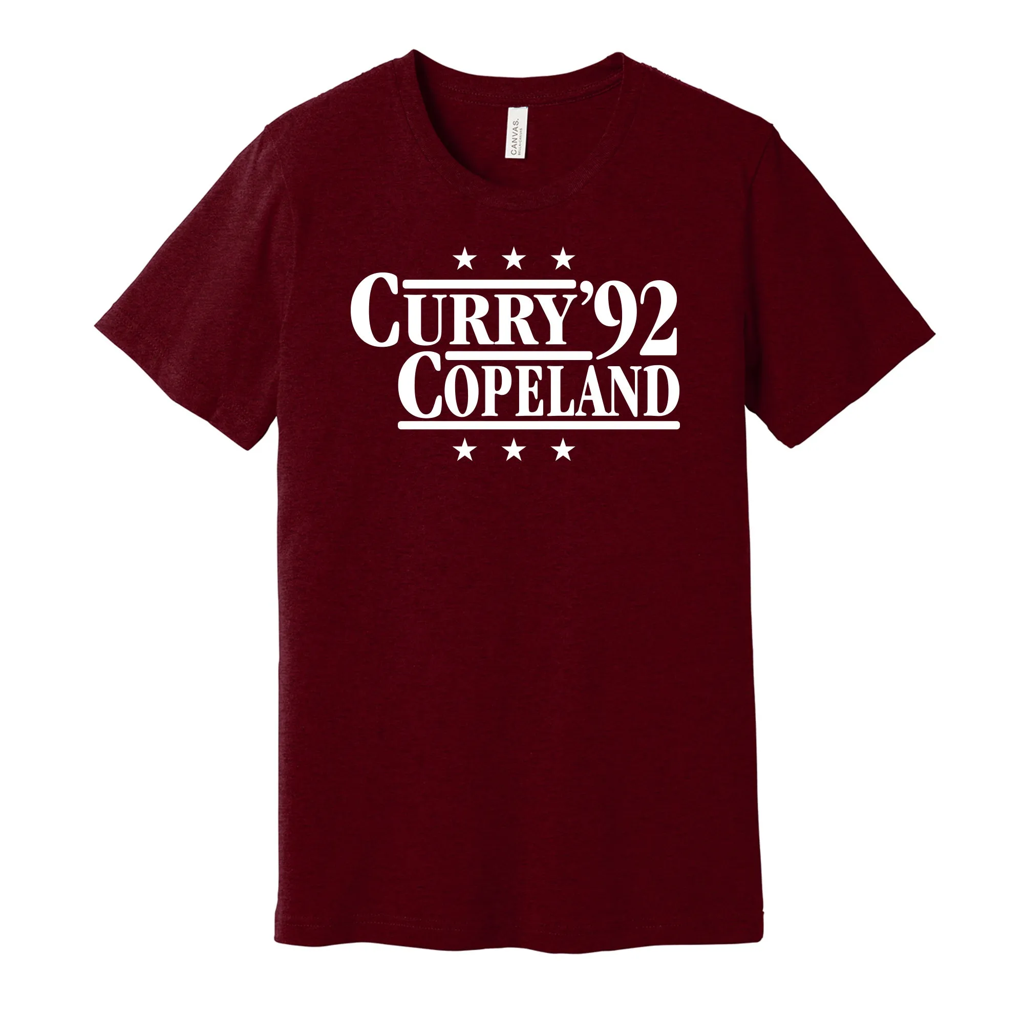 Curry & Copeland '92 - Alabama Football Political Campaign Parody T-Shirt - Hyper Than Hype Shirts