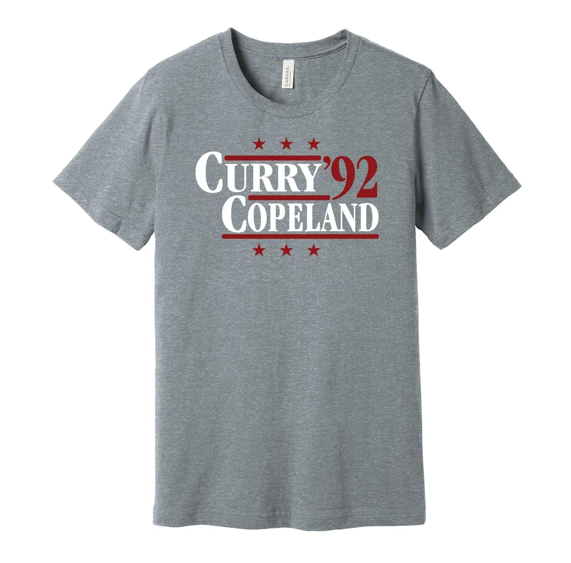 Curry & Copeland '92 - Alabama Football Political Campaign Parody T-Shirt - Hyper Than Hype Shirts