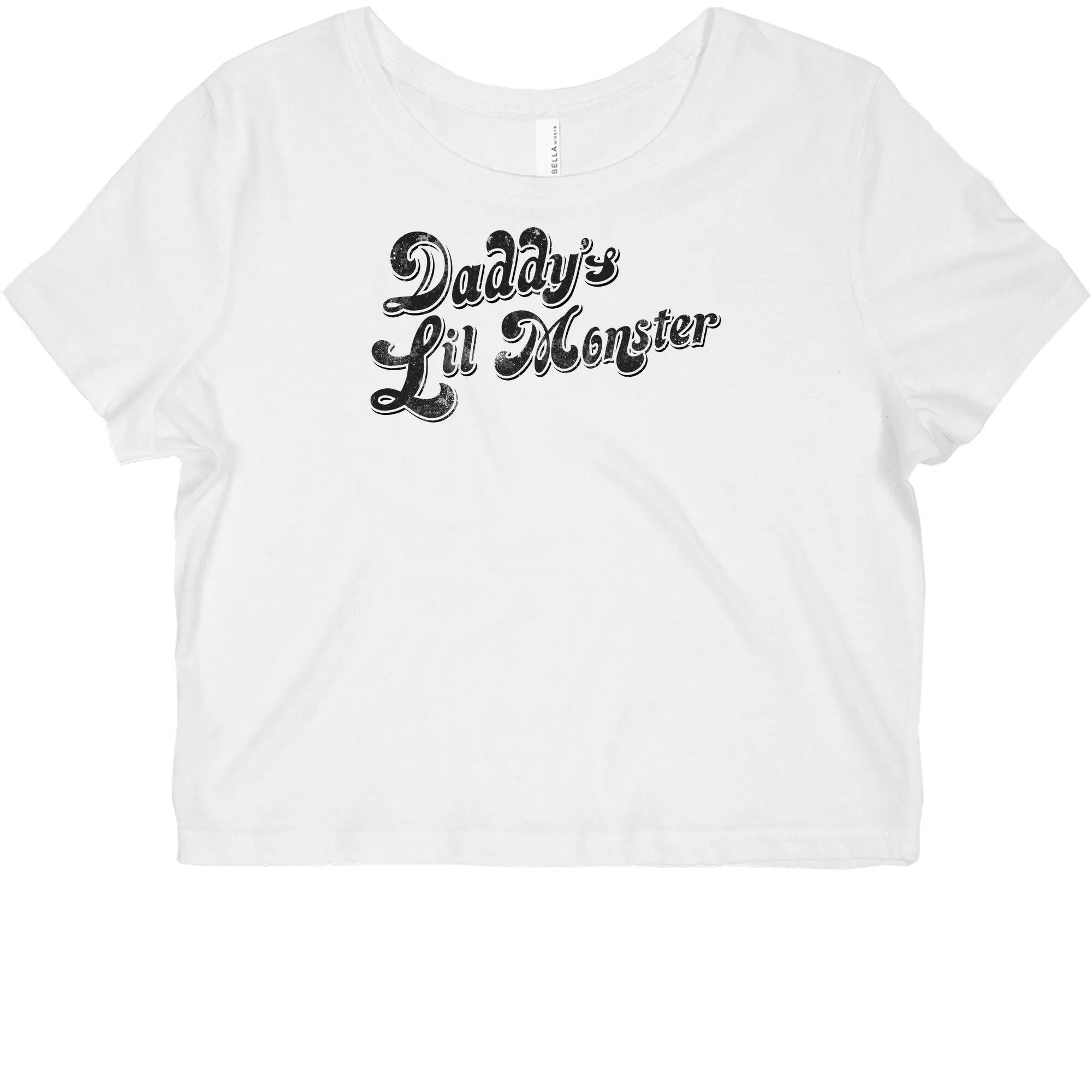 Daddy's Lil Monster Graphic Baby Tee