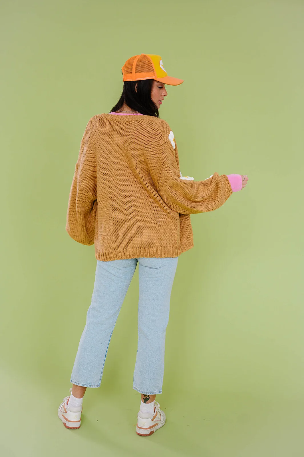 Daisy Baby Cardigan