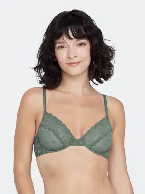 Dare Dot Unlined Underwire Plunge Bra