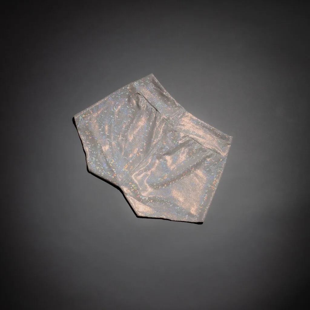 Dare to Be Me Shorts Slap Me Silver