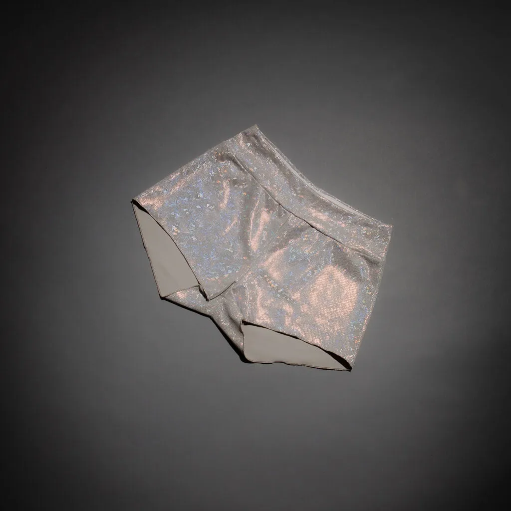 Dare to Be Me Shorts Slap Me Silver