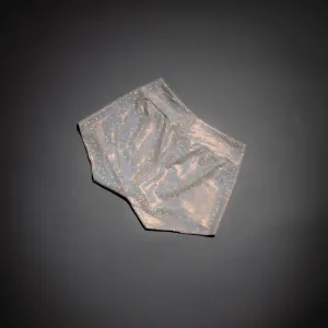 Dare to Be Me Shorts Slap Me Silver