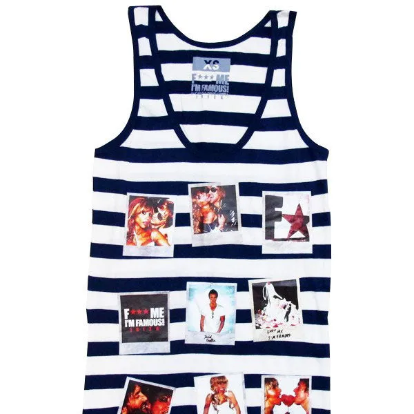 David Guetta F Me I'm Famous Ibiza Polaroid Women's Vest
