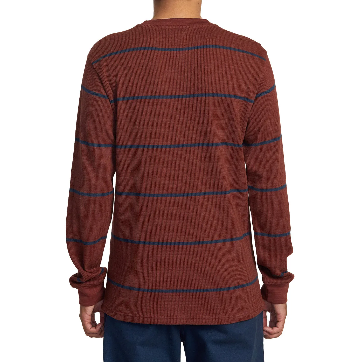 DAY SHIFT THERMAL STRIPE LS RED EARTH
