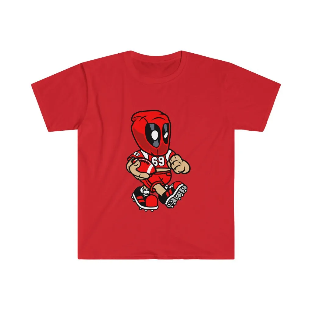 Deadpool Football T-Shirt