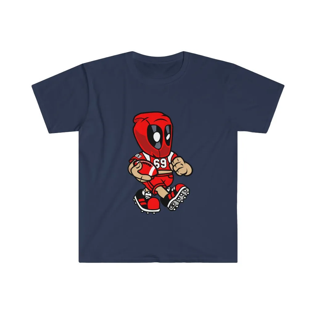 Deadpool Football T-Shirt