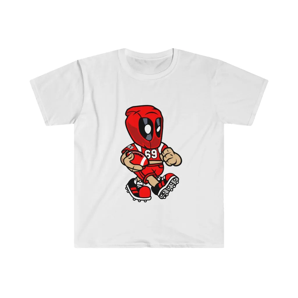 Deadpool Football T-Shirt