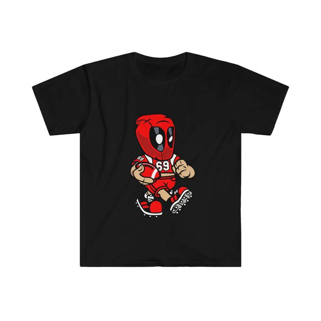 Deadpool Football T-Shirt