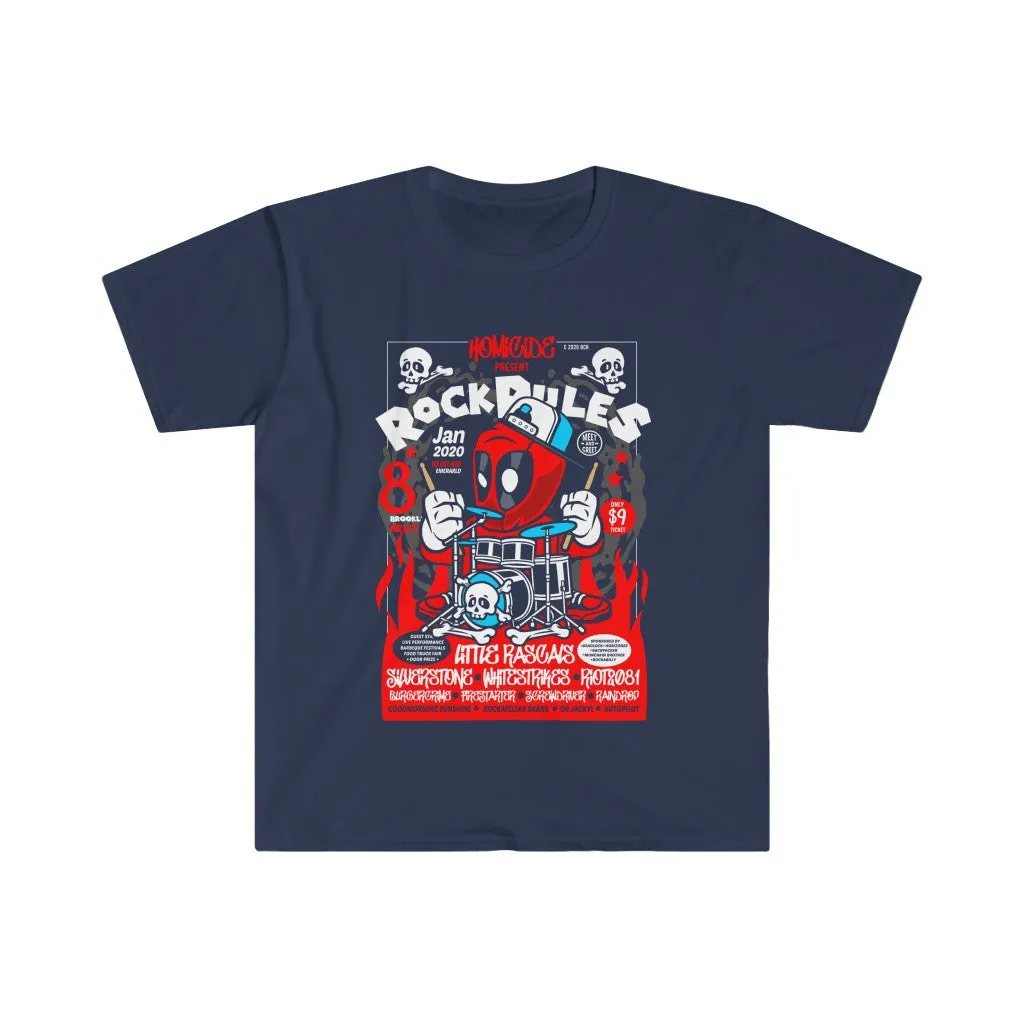 Deadpool Rock T-Shirt