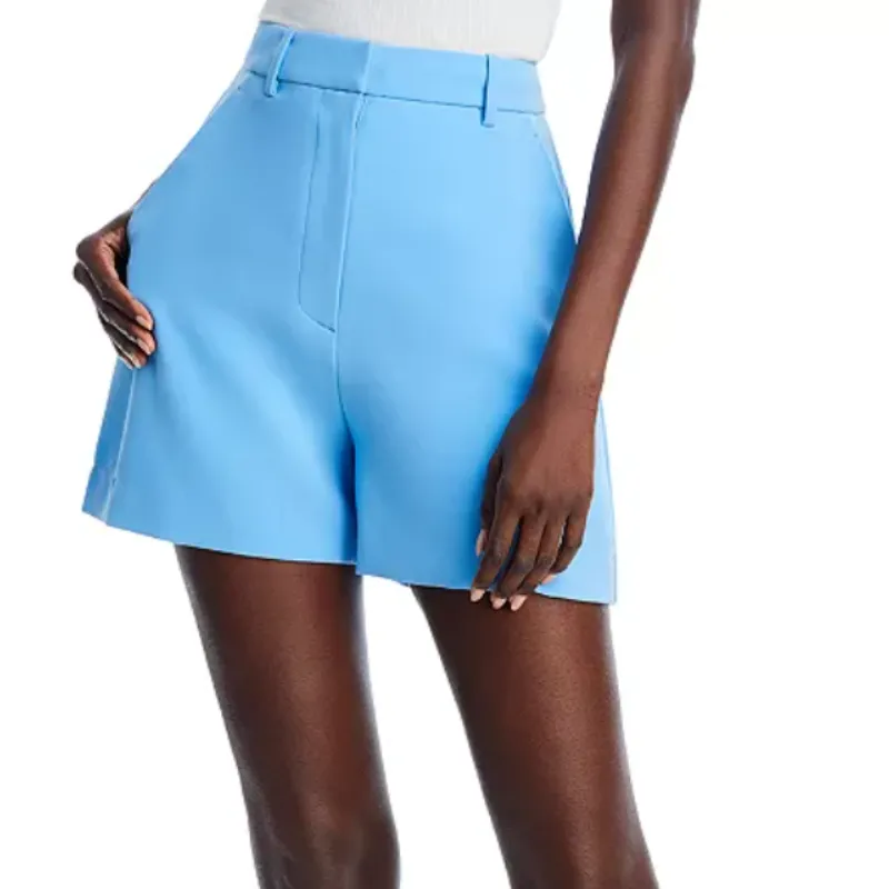 Derek Lam 10 Crosby - Talulah Shorts in Azure