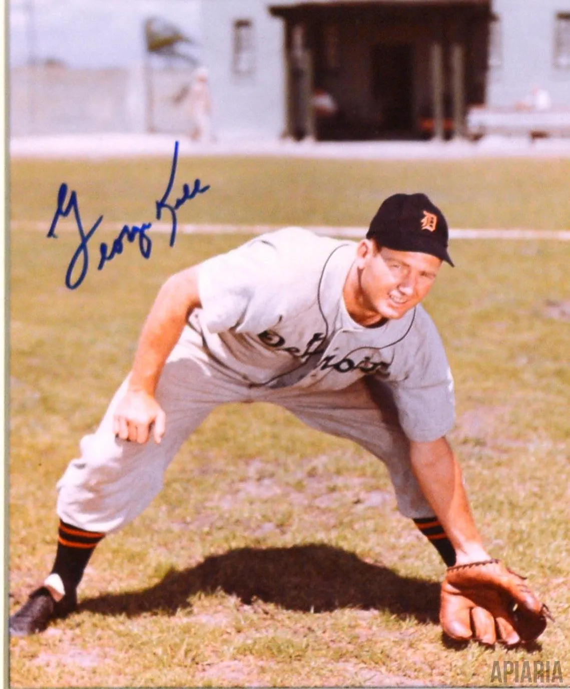 Detroit Tigers Greats: George Kell, Mickey Lolich, Al Kaline Autographed