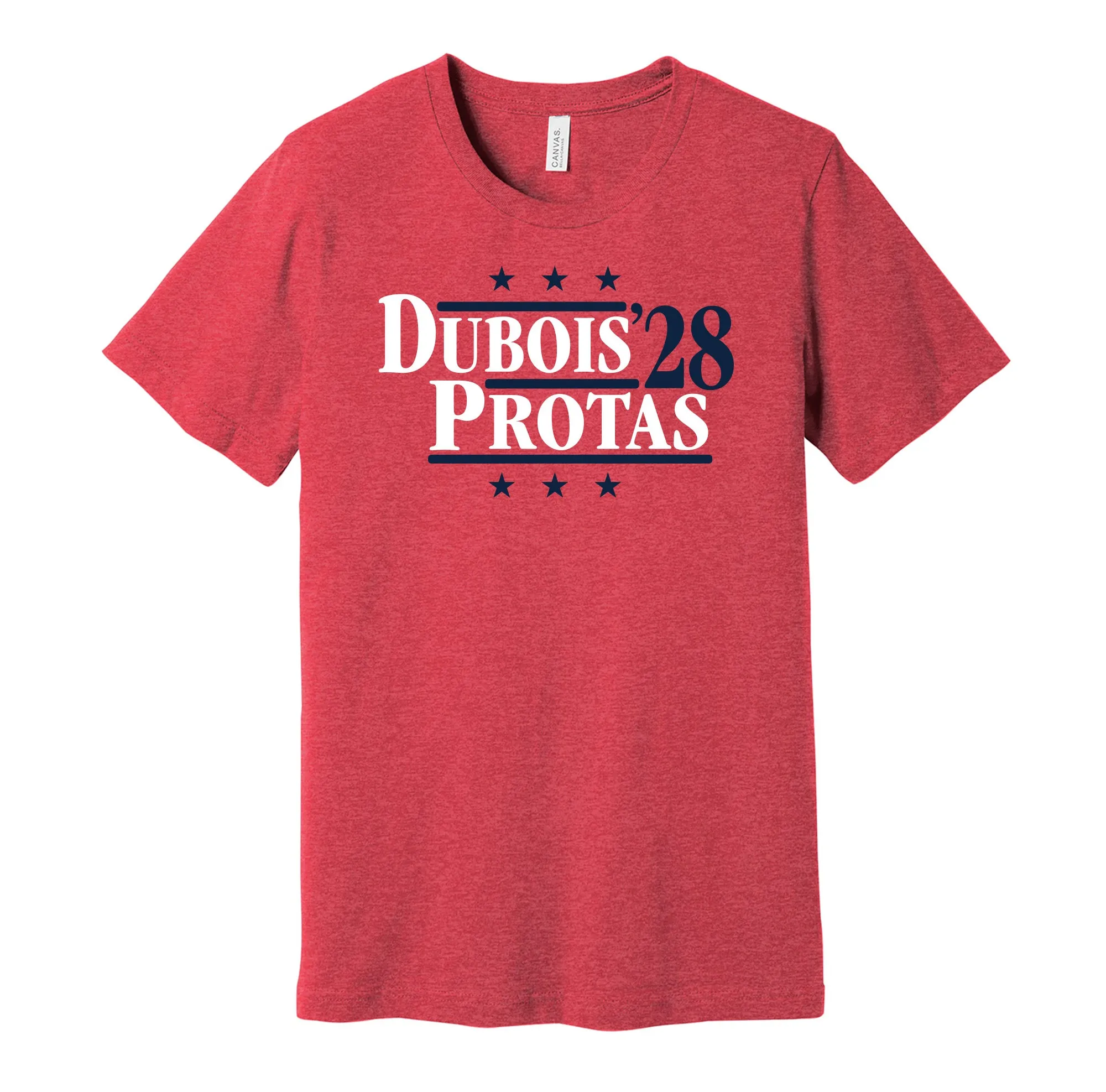 Dubois & Protas '24 - Washington Hockey Legends Political Campaign Parody T-Shirt - Hyper Than Hype Shirts