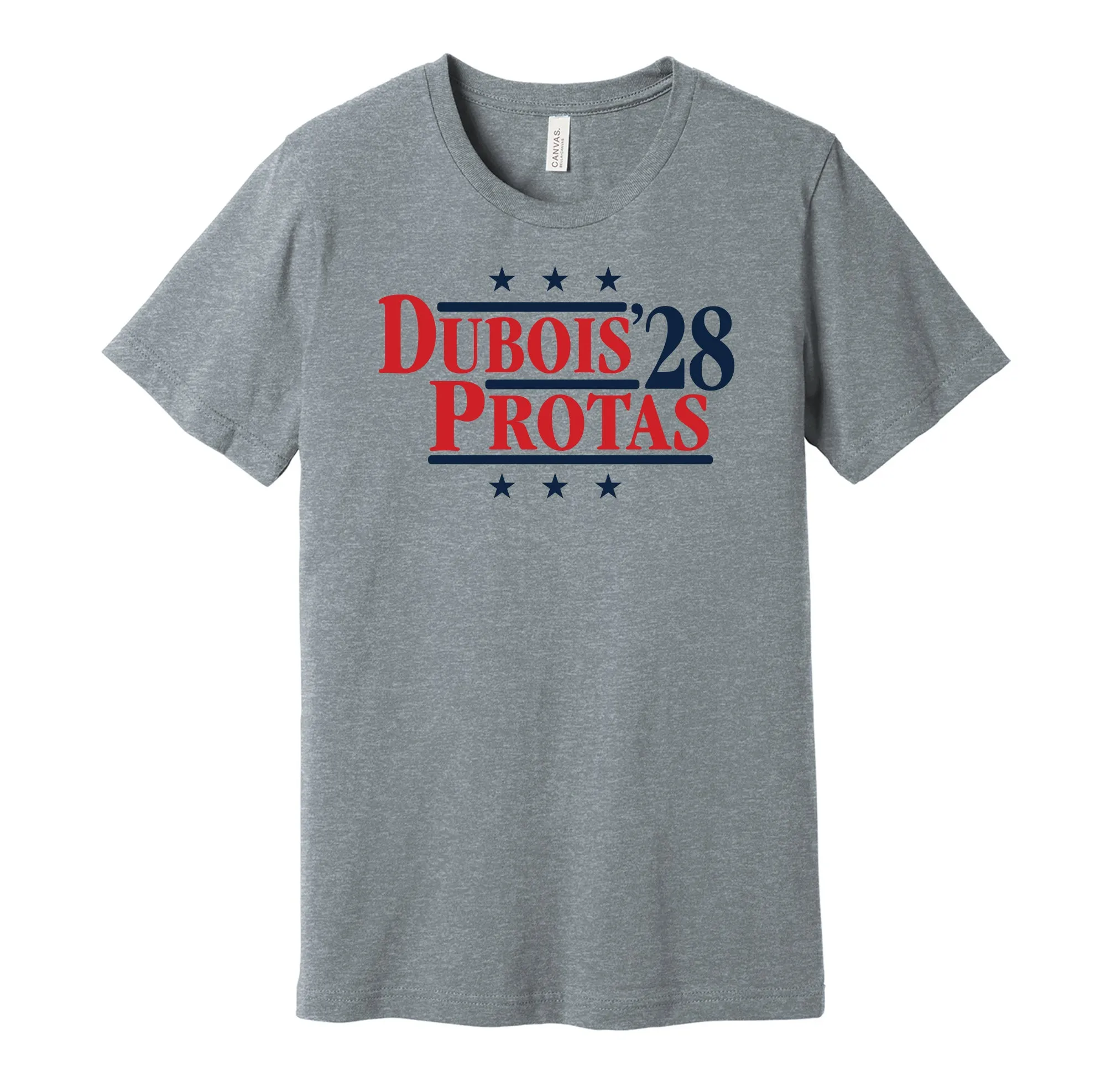 Dubois & Protas '24 - Washington Hockey Legends Political Campaign Parody T-Shirt - Hyper Than Hype Shirts