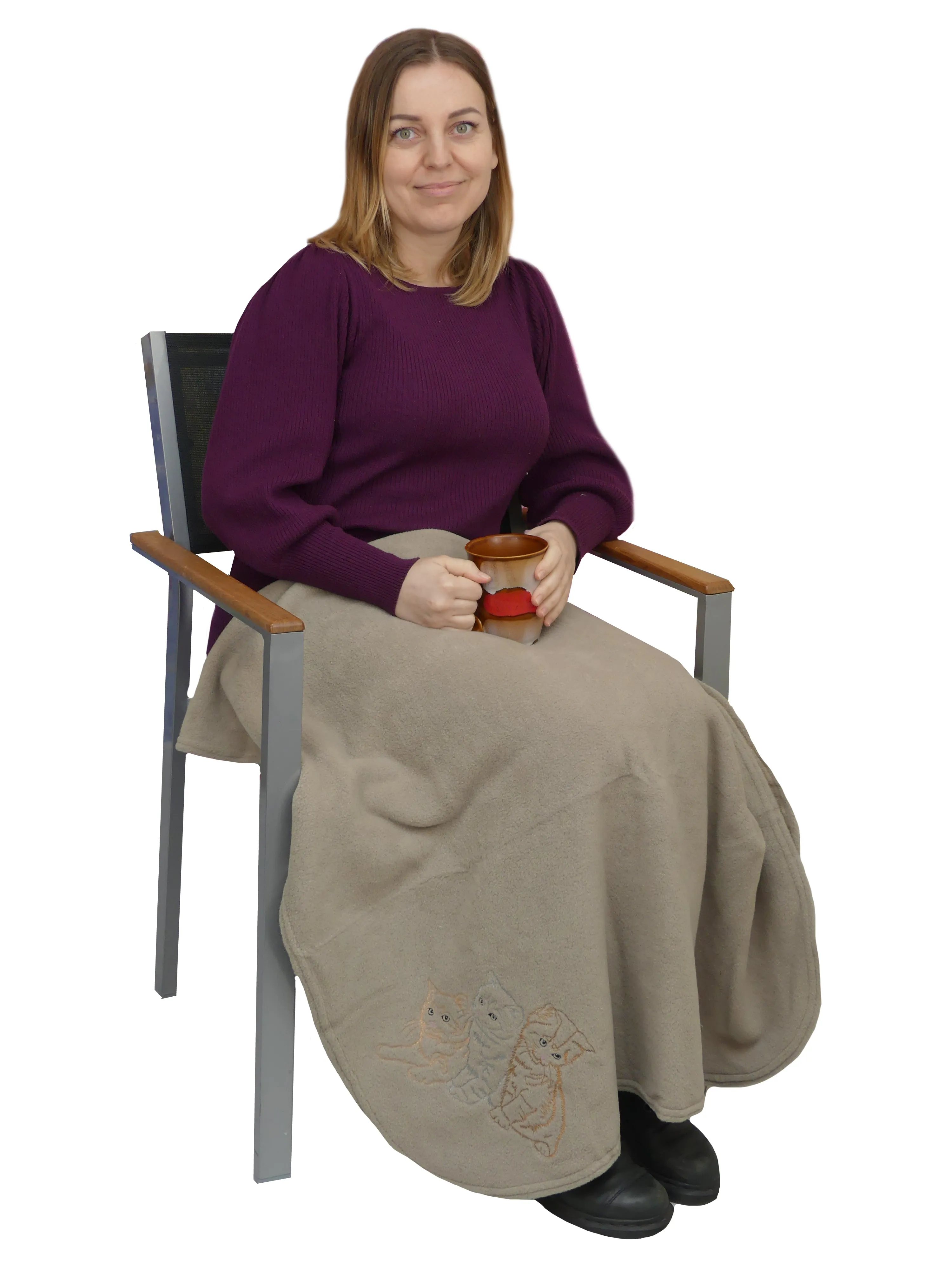 Easy-Care Knee Rug Fleece - M023