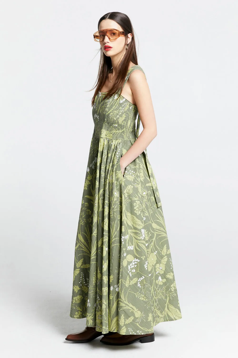 Eden Dress Green