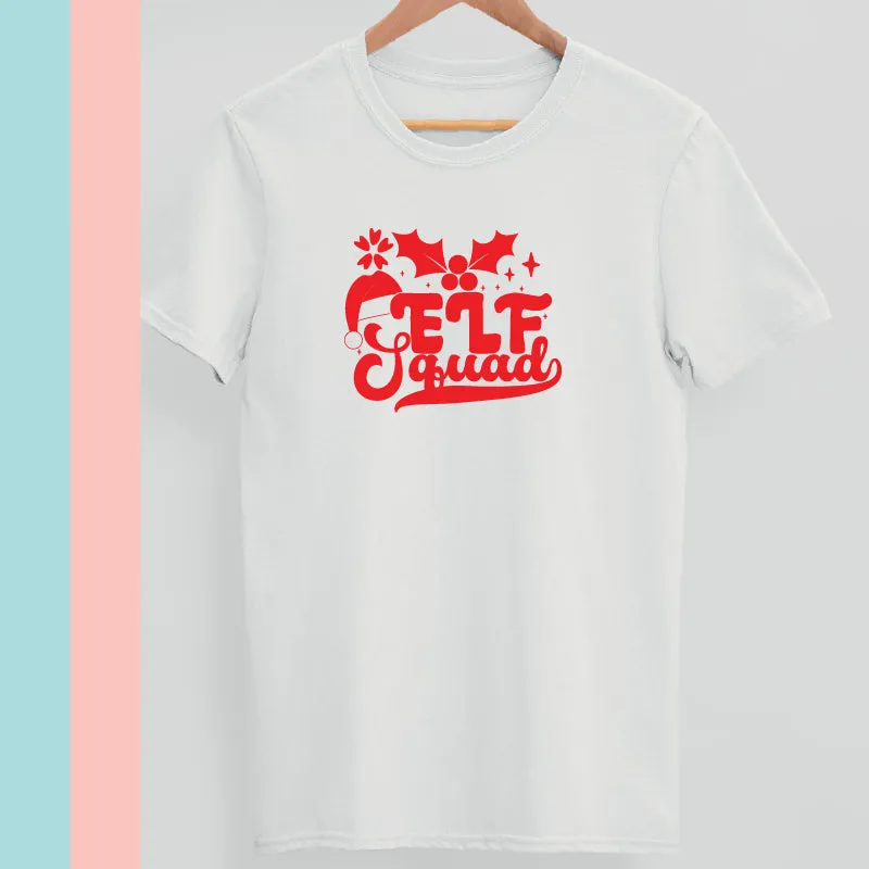 Elf Squad Family Christmas T-shirts