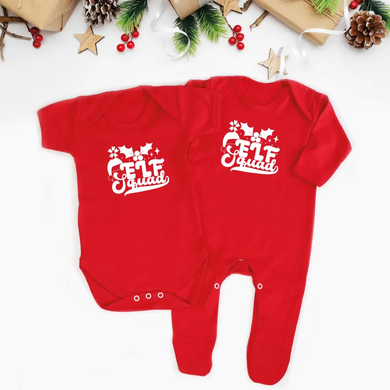 Elf Squad Family Christmas T-shirts