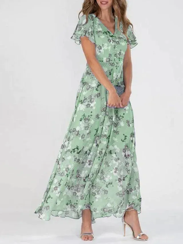 Elise | Colorful Maxi Dress
