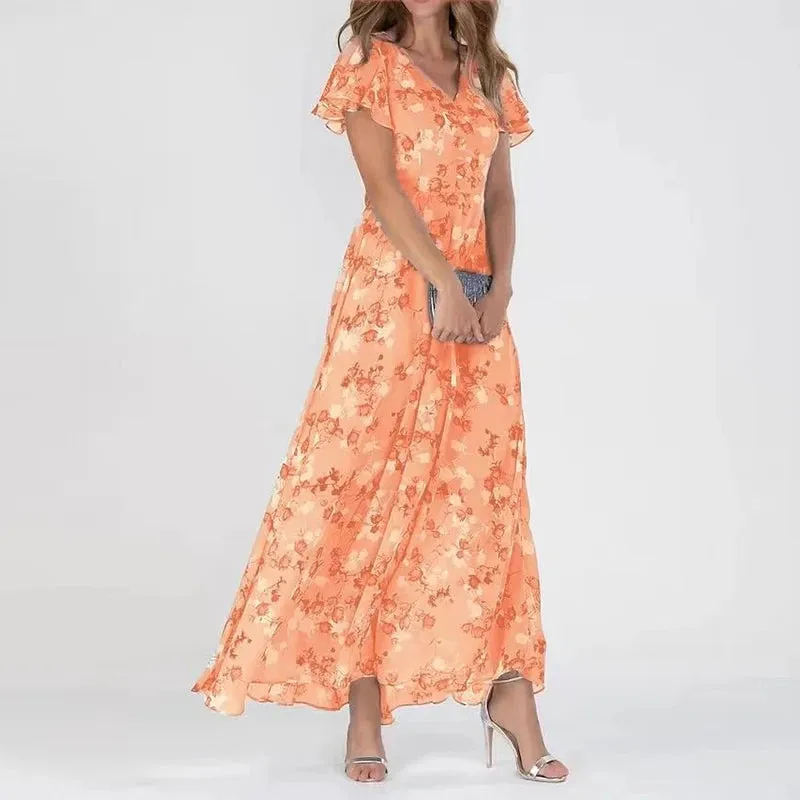 Elise | Colorful Maxi Dress