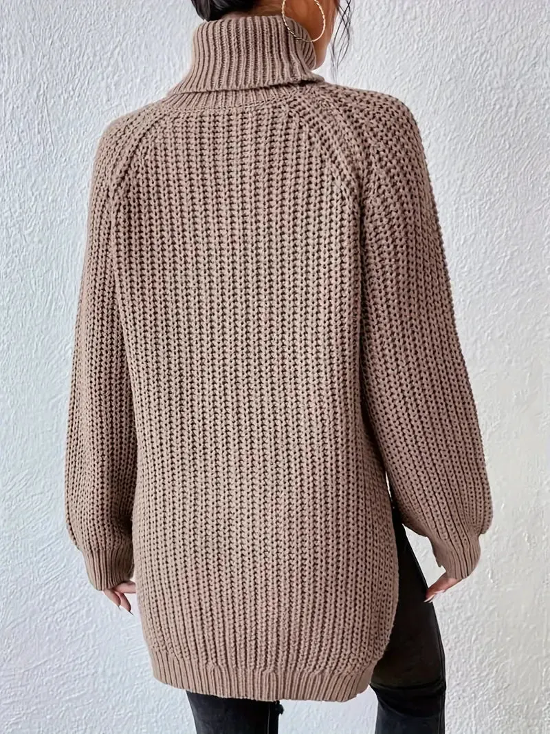 Elisette™ - Cozy Turtleneck Pullover