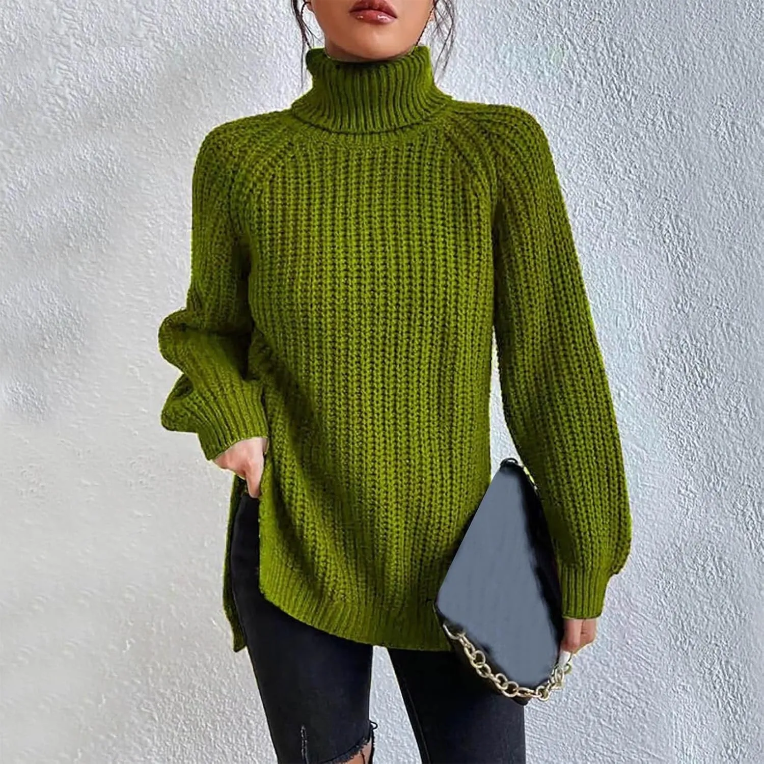 Elisette™ - Cozy Turtleneck Pullover