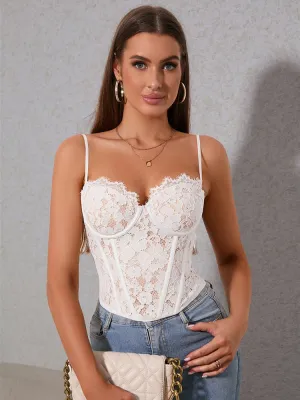 Eloise Lace Corset Top