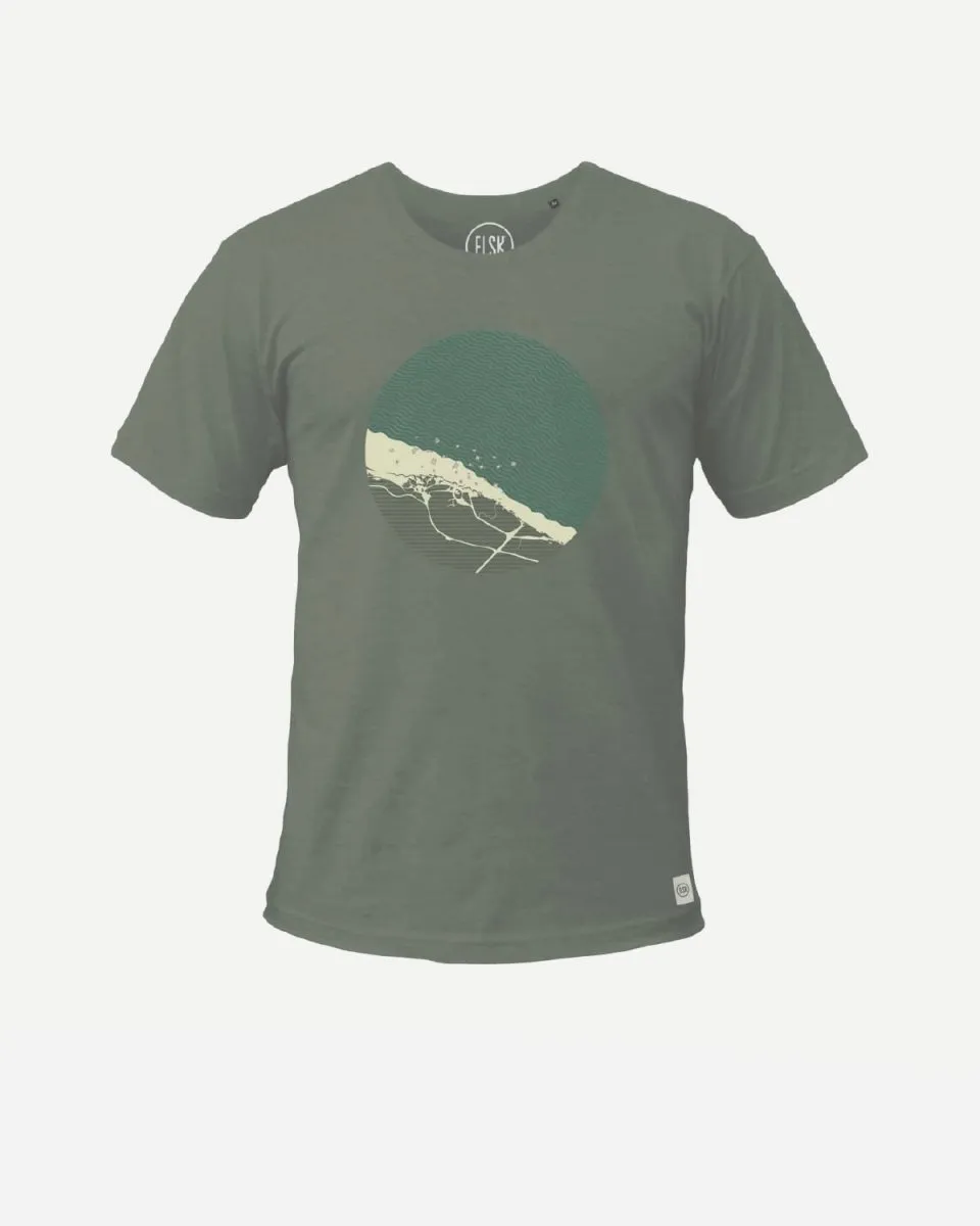 ELSK BUNKERS MEN'S TEE - Moss Green