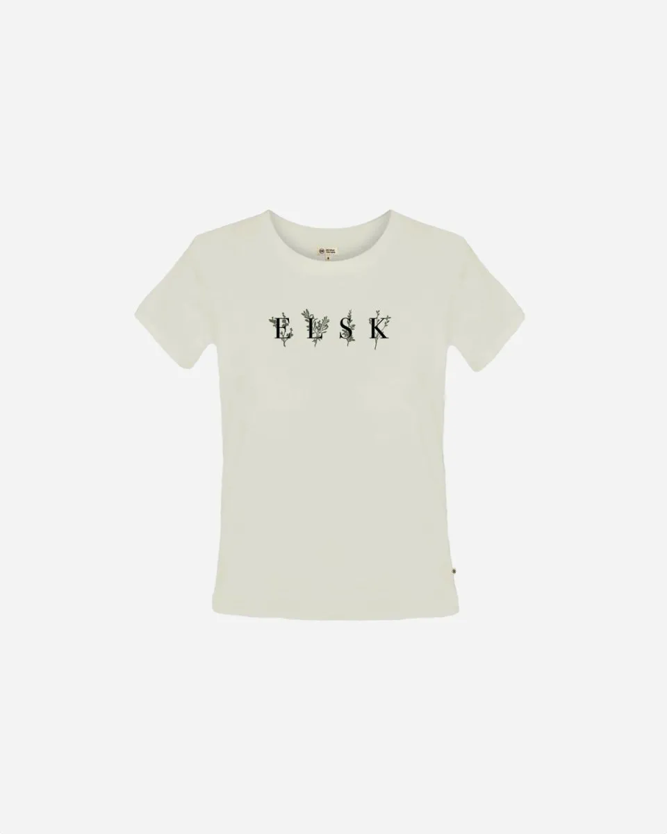 ELSK® PORSE LOGO WOMEN'S TEE - DRIFT MAPLE