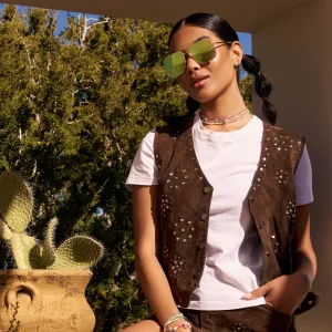 Encino Sunglasses by Dime | Gold