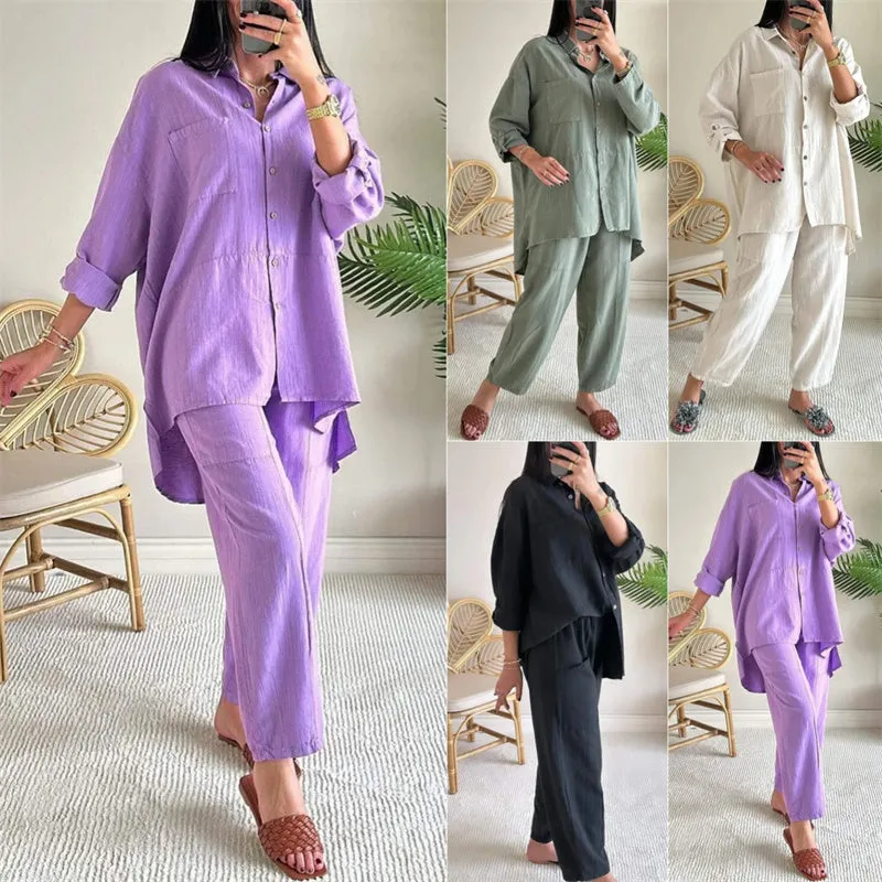 Erika® | 2 piece outfits for women, oversized shirt and pants