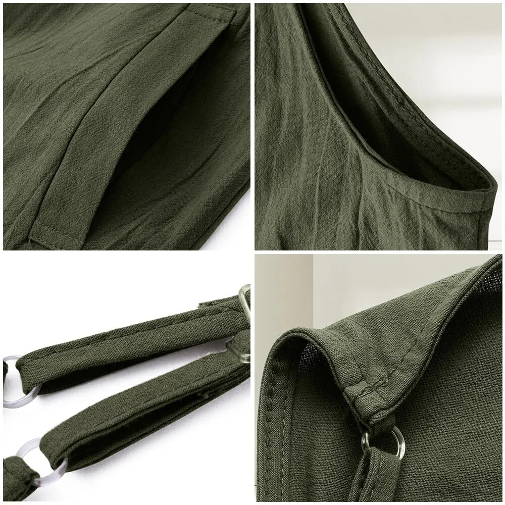 Erika® | Oversized casual sleeveless jumpsuit