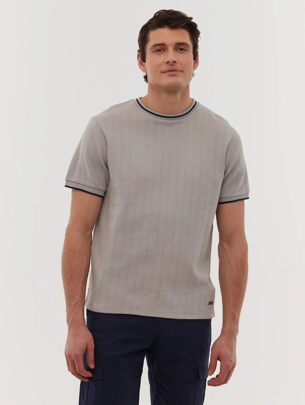 Ernara Ringer Neck T-Shirt