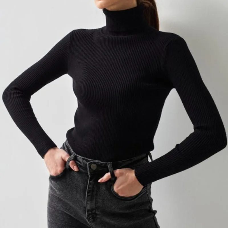 Estella™ | Warm and Casual Roll Neck Jumper
