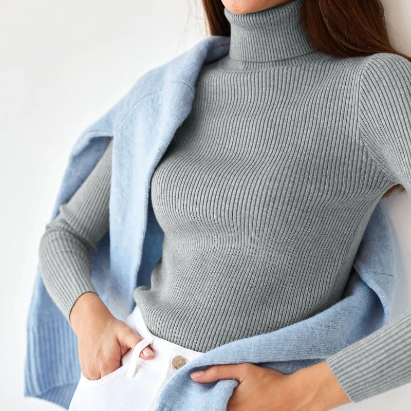 Estella™ | Warm and Casual Roll Neck Jumper