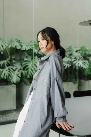 ETERNELLE SHIRTDRESS FOR HER IN LIMESTONE