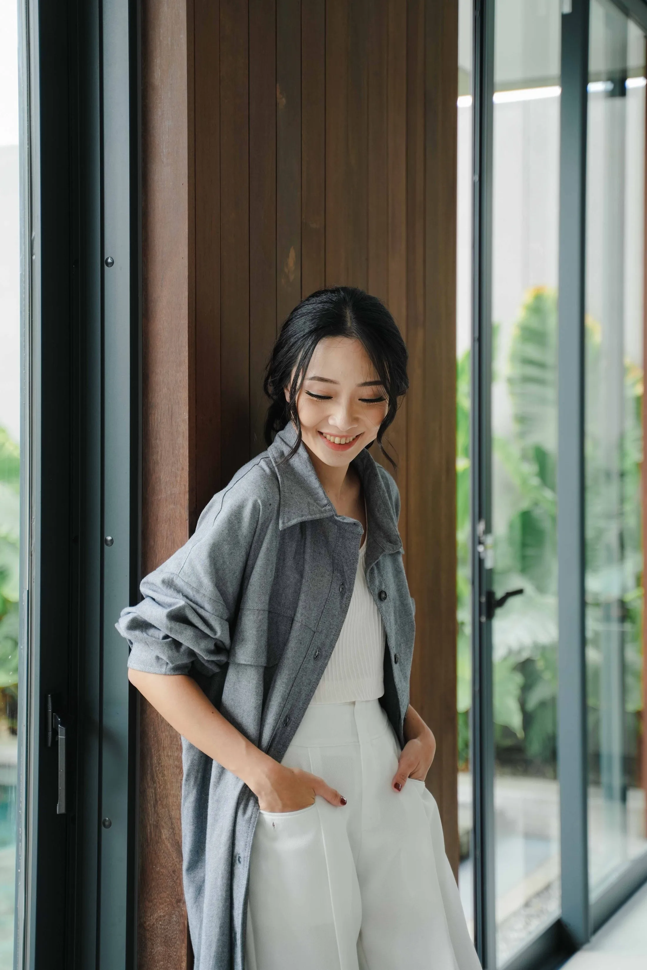ETERNELLE SHIRTDRESS FOR HER IN LIMESTONE