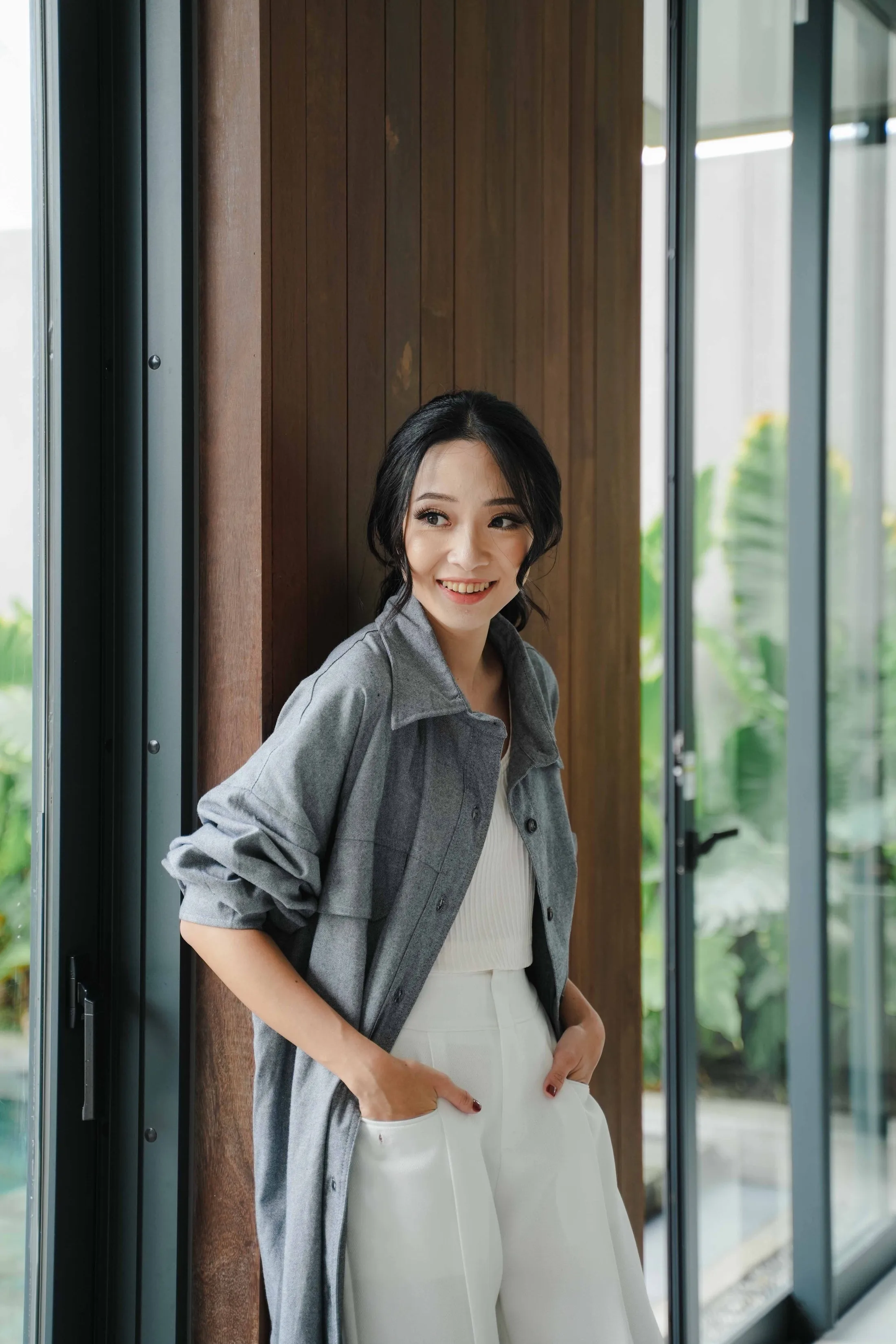 ETERNELLE SHIRTDRESS FOR HER IN LIMESTONE