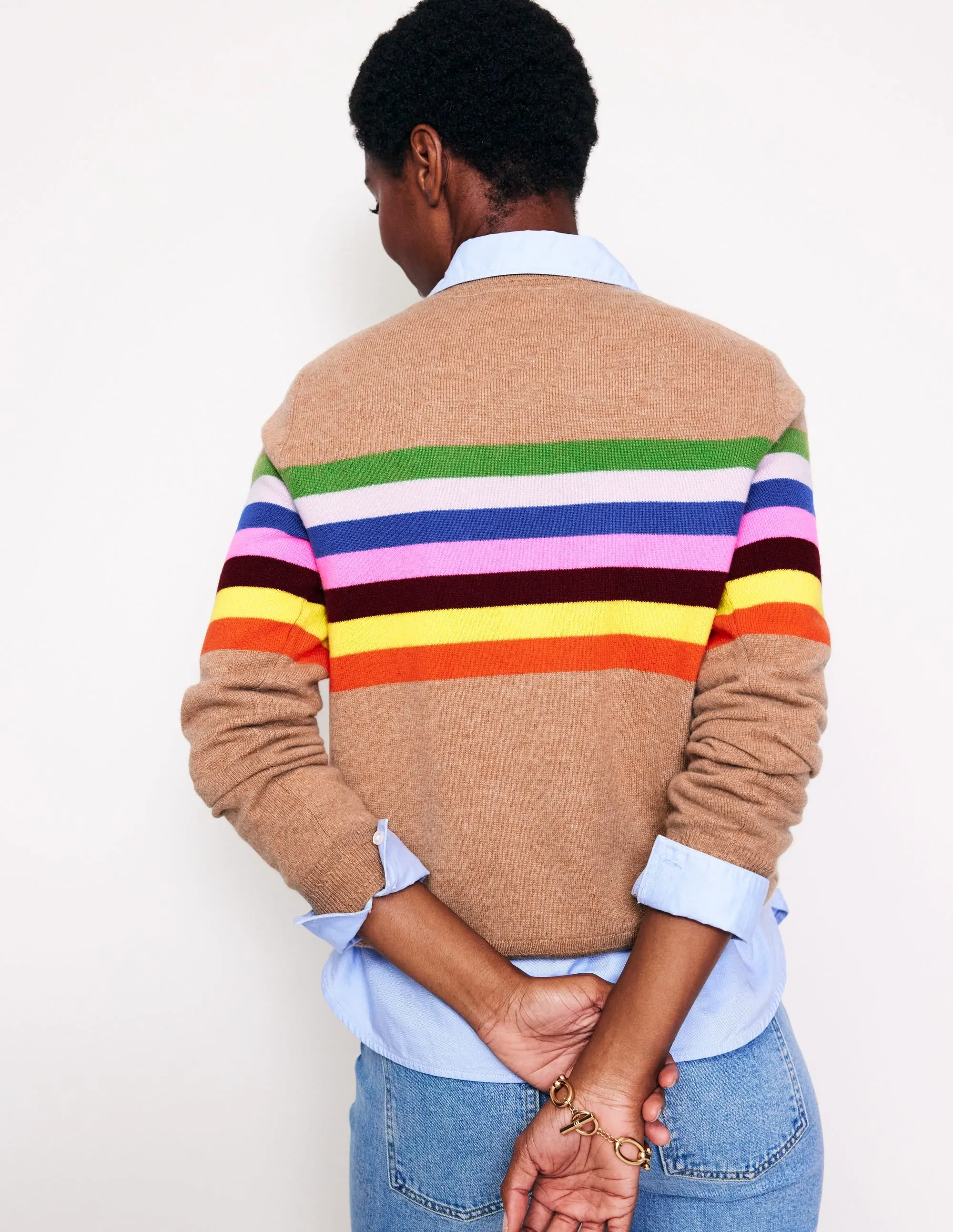 Eva Cashmere Crew Neck Jumper-do not use!