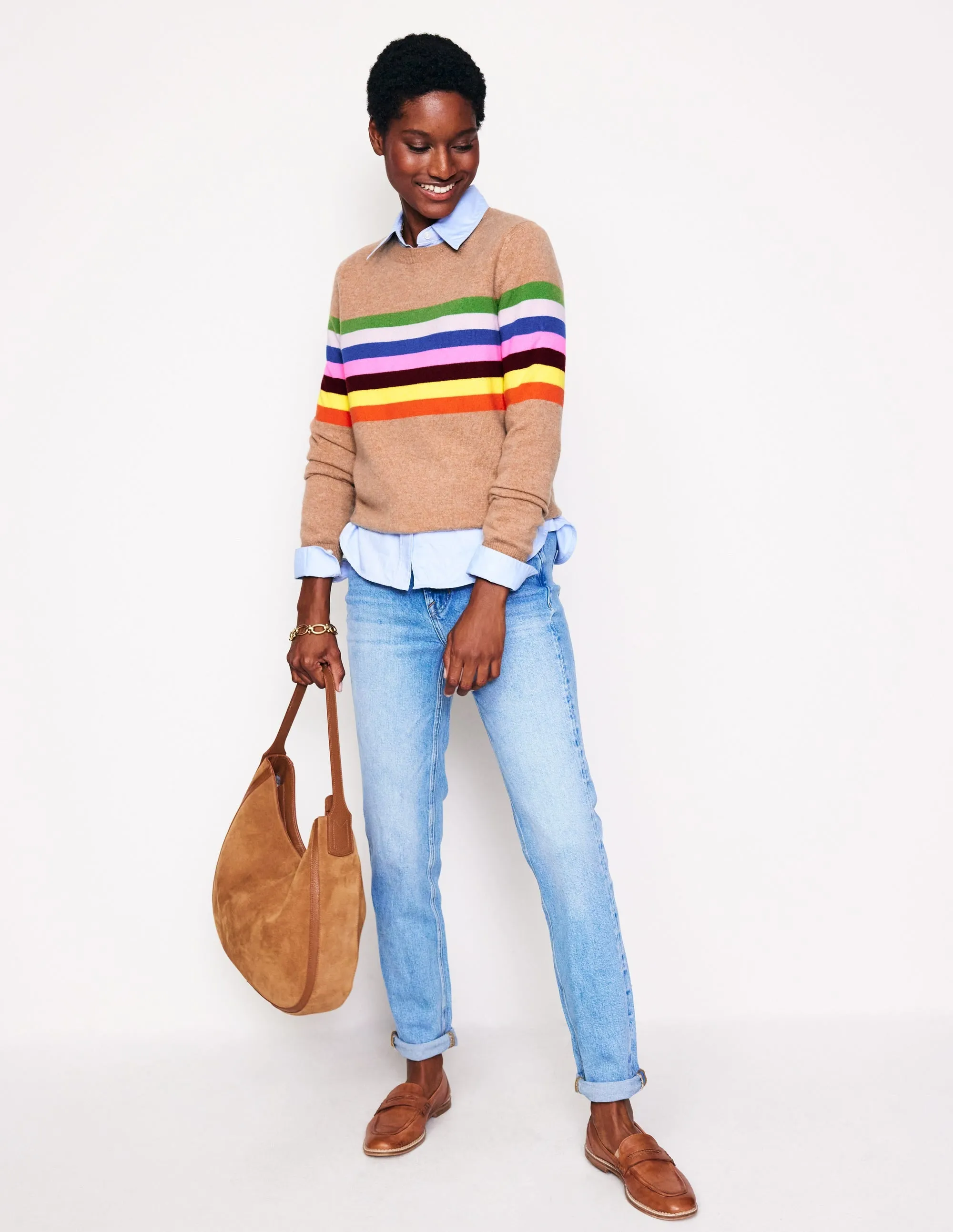 Eva Cashmere Crew Neck Jumper-do not use!