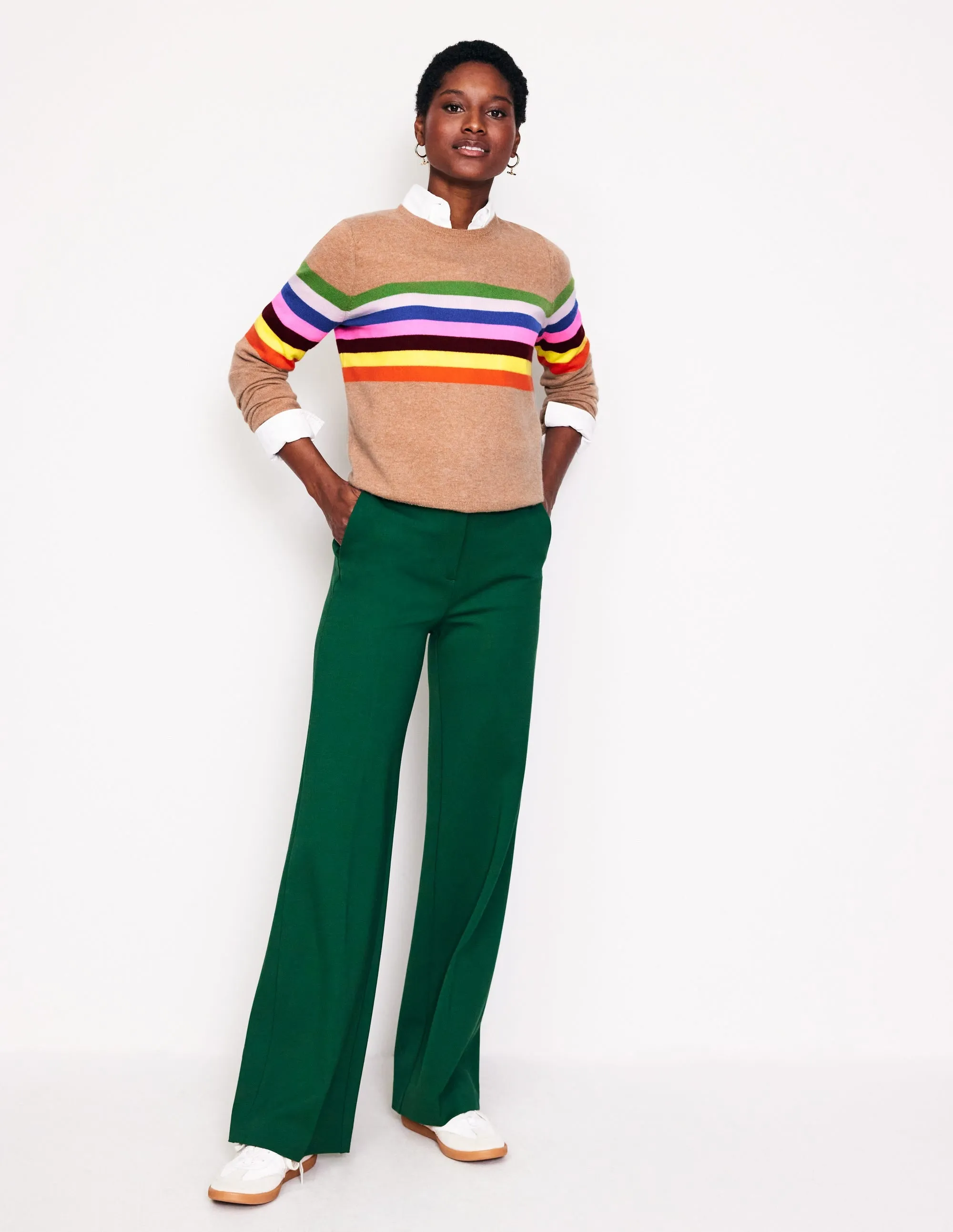 Eva Cashmere Crew Neck Jumper-do not use!