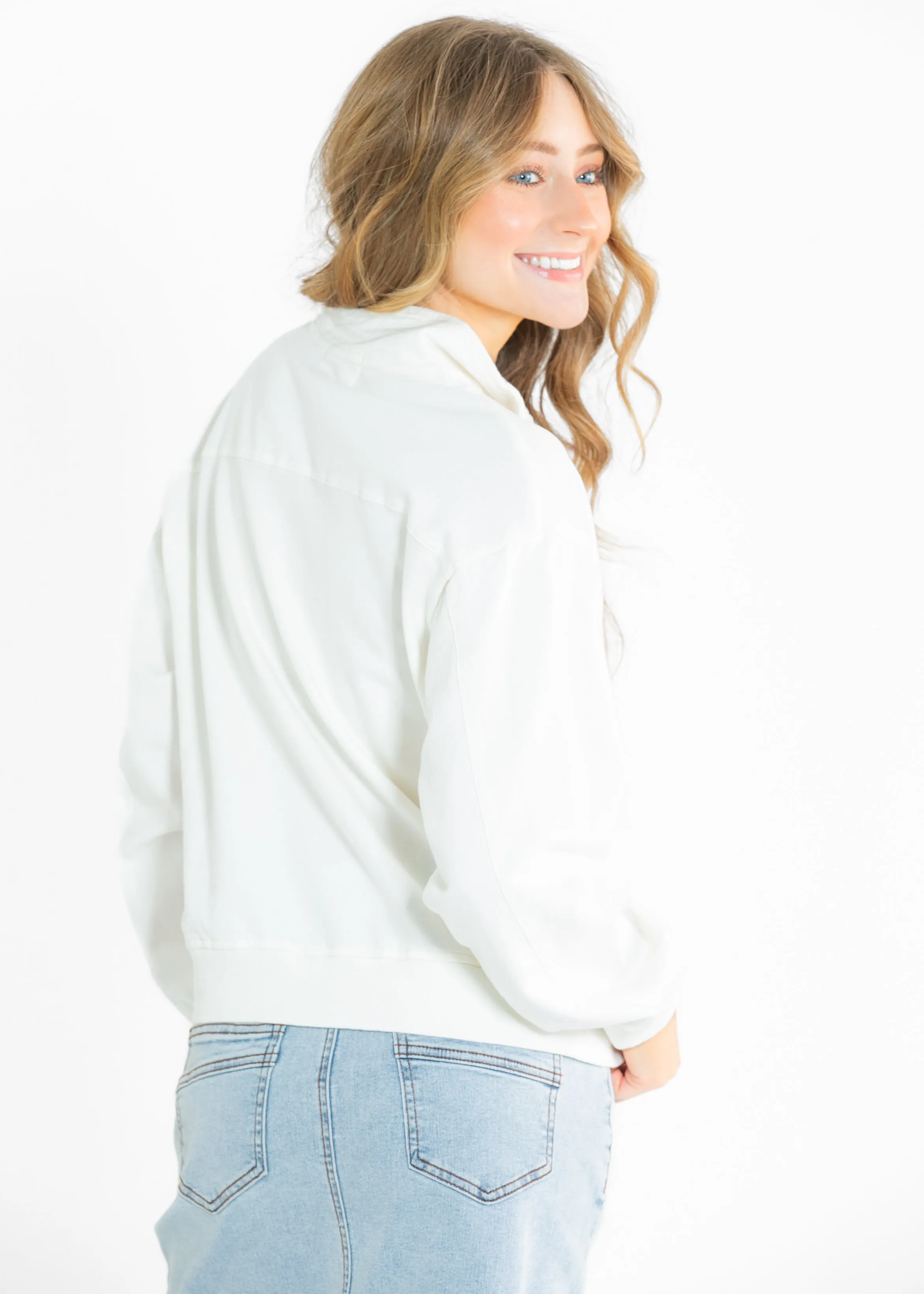Farah Half Zip Long Sleeve Sweatshirt