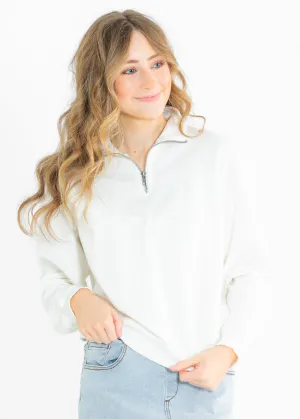 Farah Half Zip Long Sleeve Sweatshirt