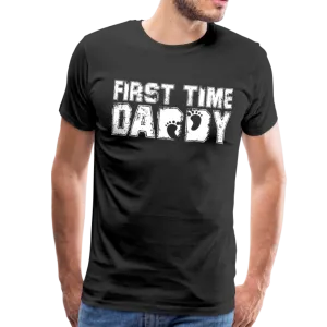 First Time Daddy Men's Premium T-Shirt (CK1496)