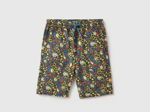 Floral Print Regular Fit Regular Shorts